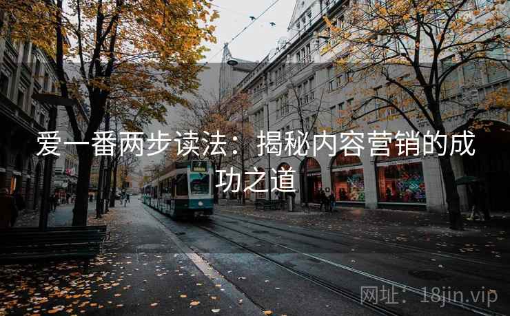 爱一番两步读法：揭秘内容营销的成功之道